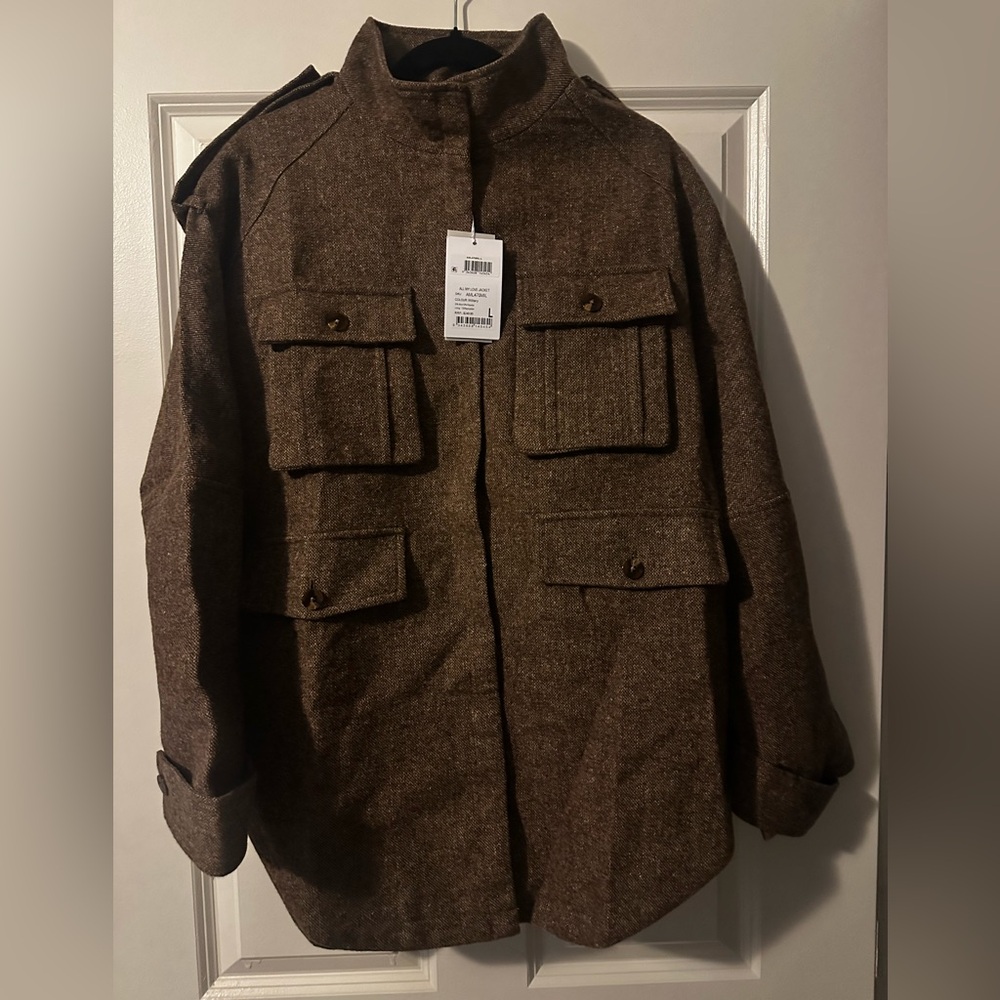 Belle and Bloom Women’s Brown Wool Jacket